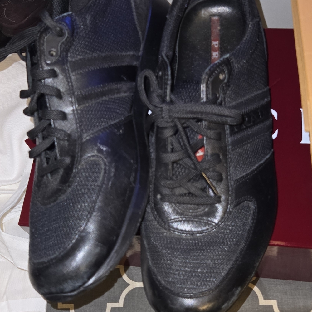 Prada Black Men's Shoes - Picture 3 of 8